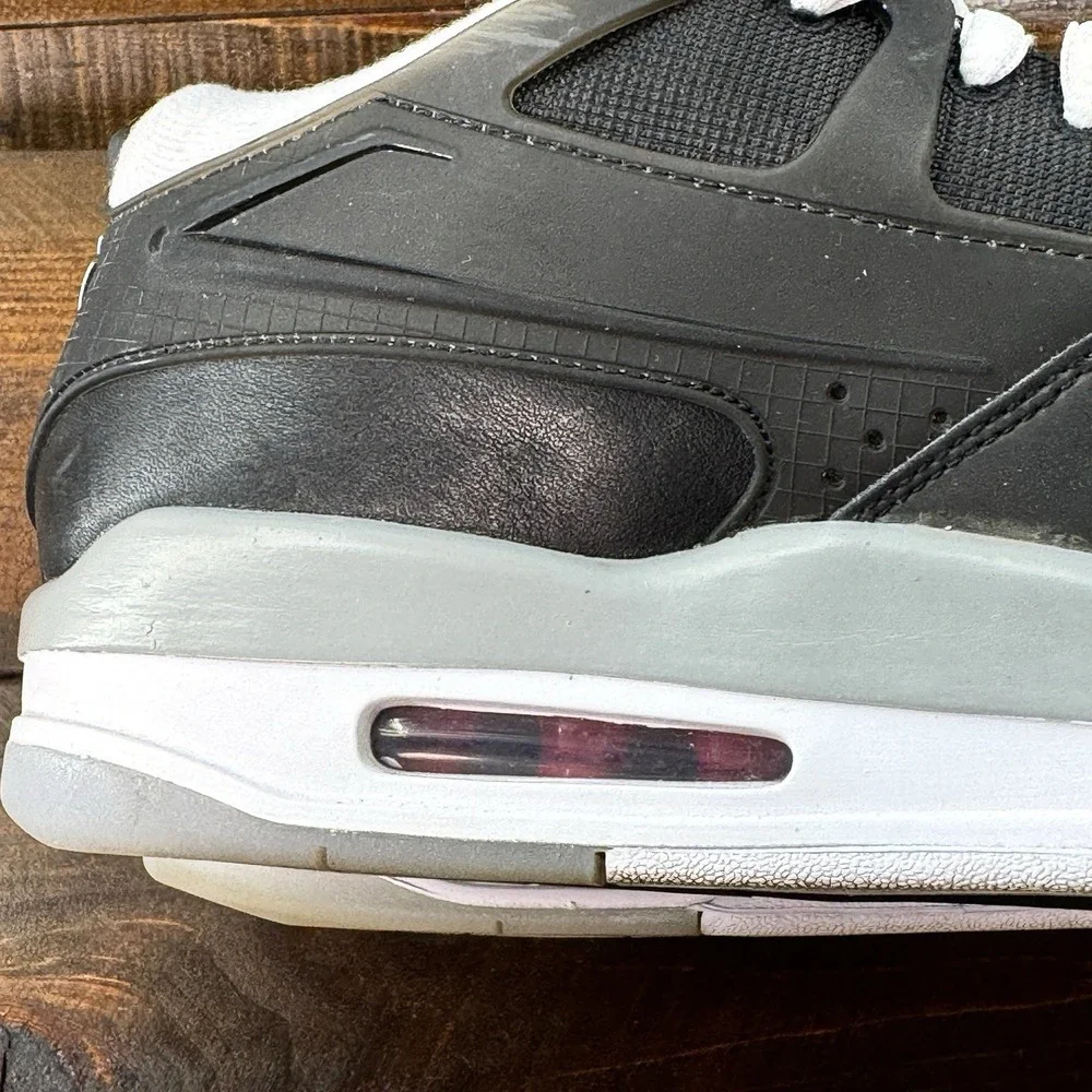 Nike Air Jordan 4 RM Black Metallic Jumpman Sneakers Men's Size US 12 EUR 46 - Picture 5 of 16
